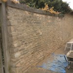 Hydraulic lime pointing, brick and stone