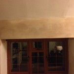 Lintel repair and traditional putty lime plastering